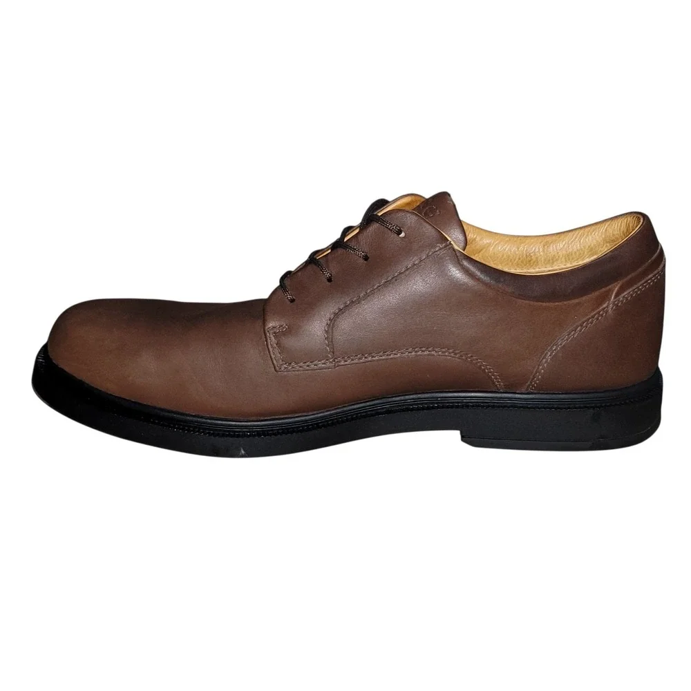 Timberland Mens Size 12M Brown Waterproof Leather Oxfords Low Top‎ 90081